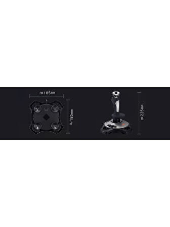 PXN 2113 Pro Uçuş Simülatör Joystick Kontrolcü Pc Uyumlu