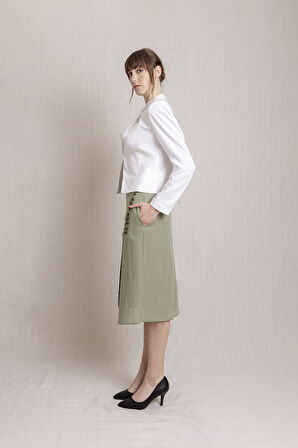 NAKIŞLI UZUN ANVELOPE YAZLIK KETEN ETEK