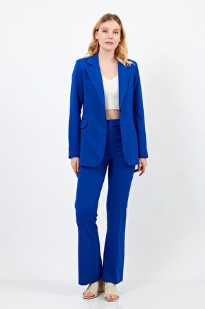 Saks Mavi Takım Elbise