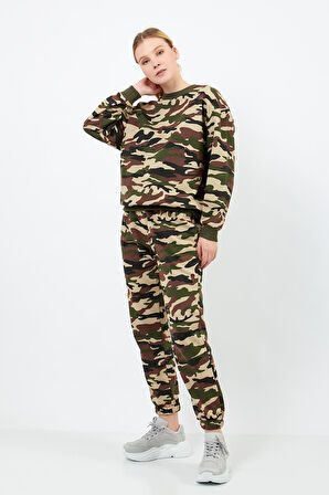 Kamuflaj Sweatshirt Takım