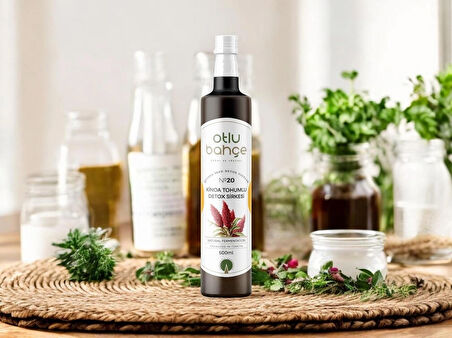 Otlu Bahçe Kinoa Tohumlu Detox Sirkesi, Detox Vinegar with Quinoa Seed Mix 500ml