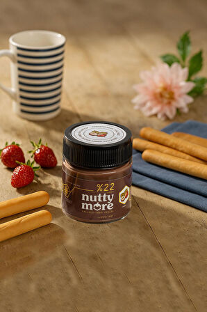 Nutty More %22 Kakaolu Fındık Ezmesi 200 gr x 5 Adet