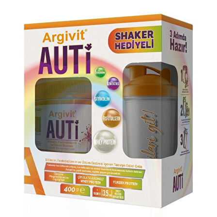 Argivit AUTI 400 GR (Shaker Hediyeli)