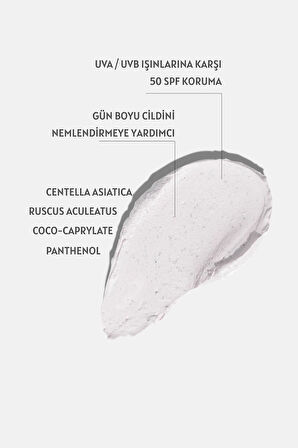 Bright Guard Cream - 50 Spf Pembe Gündüz Kremi - Centella Asiatica Peptit Complex-50 ml