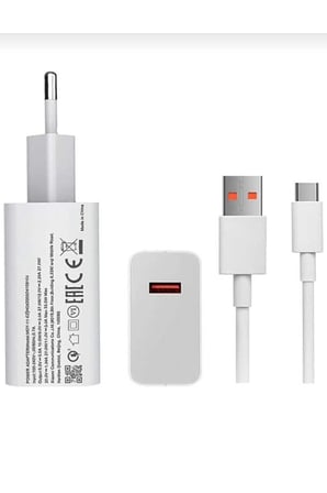 67w Turbo Şarj Aleti Xiaomi Uyumlu Turbo Hızlı 67w Şarj Seti Garantili Yüksek Voltaj Korumalı