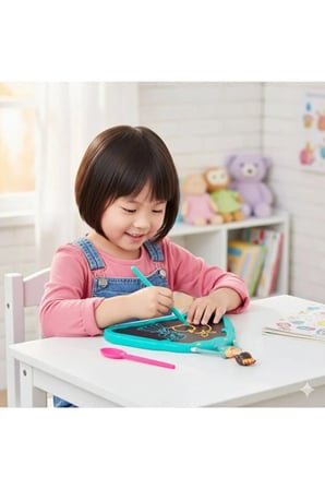 GALTOYS ÇİZİM TABLETİ X10 LCD PRENSES YAZI TAHTASI 3+