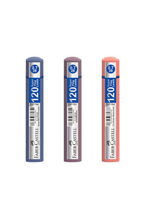 Grip 134/47 Versatil Siyah 0.7& 3'lüGrip Min 0.7-Duman Mavisi,Bordo,Mercan120'li Min,4'lü Yazım Seti