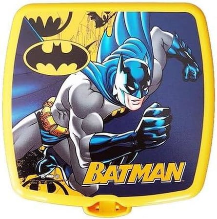 Batman Lisanslı Okul Seti; 500 ml Matara, Beslenme Kutusu, Kalem Kutusu