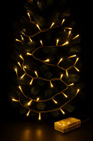 WALDERN 50LİK SARI PİLLİ LED IŞIK