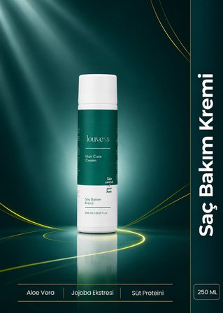 Louvess Saç Bakım Kremi - Nemlendirici, Onarıcı ve Parlaklık Veren Saç Kremi 250 ml