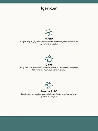 Louvess Dökülme Karşıtı Şampuan (Keratin, Çinko ve Provitamin B5 ile Güçlendirilmiş Formül 400 ML)