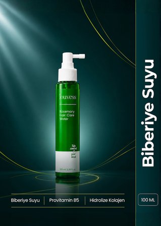 Louvess Biberiye Suyu (Biberiye Özü, Provitamin B5, Kolajen 100 ML)