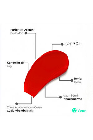 30 SPF Strawberry Plump Lip Balm – Dolgun Dudak ve Güneş Koruması