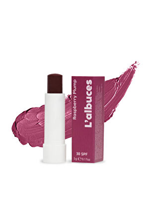Raspberry 30 SPF Plump Lip Balm İkili Set-Dolgunlaştırıcı Dudak Nemlendiricisi