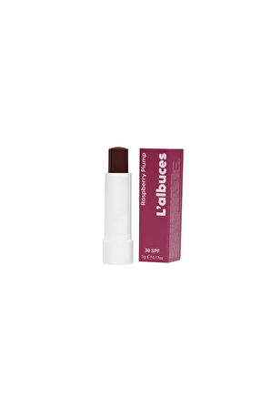 Raspberry 30 SPF Plump Lip Balm İkili Set-Dolgunlaştırıcı Dudak Nemlendiricisi