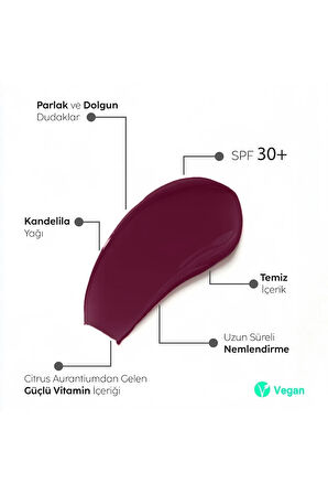 Raspberry 30 SPF Plump Lip Balm İkili Set-Dolgunlaştırıcı Dudak Nemlendiricisi