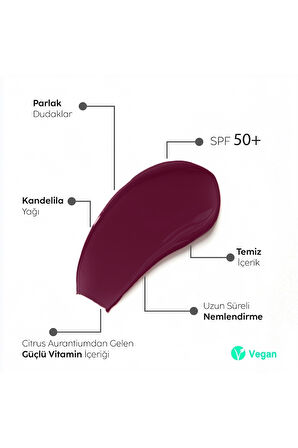 50 SPF Raspberry Lip Balm – Yüksek Koruma ve Nemlendirici Etki