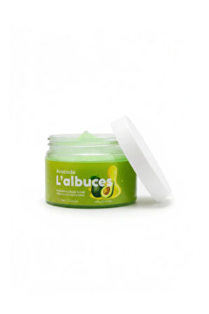 Avocado Body Scrub 400gr – Vegan, Temiz İçerikli, Avokado Kokulu Pürüzsüz Cilt Bakımı