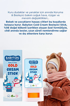 Babyton Cold Stick Nemlendirici ve Besleyici 20 gr