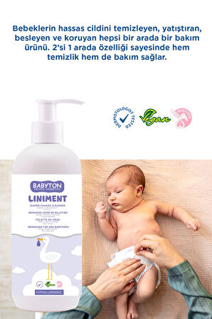 Bebek bezi değiştirme temizleyicisi ve pişik önleyici 400 ml