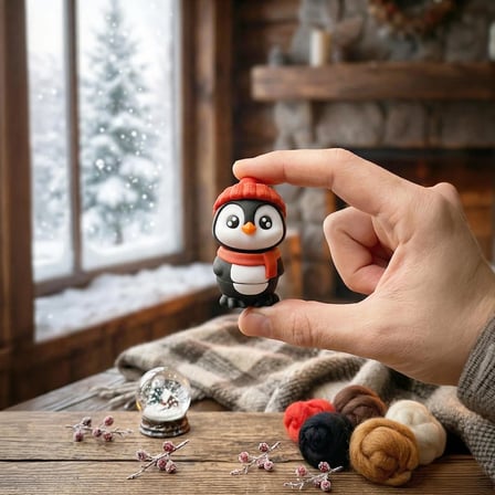 Atkili Komik Penguen Hediyelik Hareketli Surpriz Komik Oyuncak | Pengu