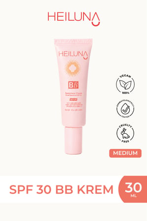Spf 30 Bb Krem Medium 30 Ml – Niacinamide & Aloe Vera İle Aydınlatıcı, Nemlendirici Ve Güneş Koruma