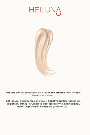 Spf 30 Bb Krem 30 Ml Light, Niacinamide & Aloe Vera İle Aydınlatıcı, Nemlendirici Ve Güneş Koruma