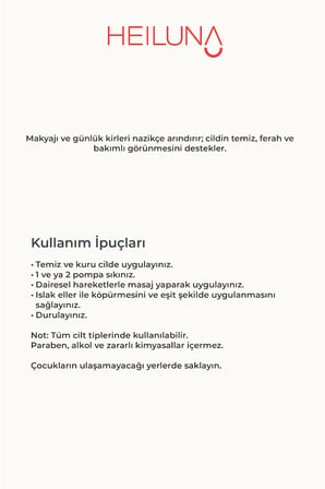 Çift Etkili Yüz & Makyaj Temizleyici 150 ml – Yeşil Çay, Meyan Kökü & Papatya ile Nazik Temizlik