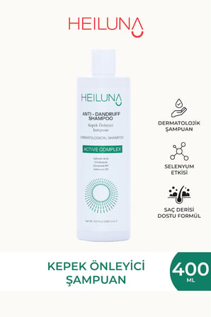 Kepek Önleyici Şampuan Salisilik Asit ve Selenyum Disülfür Destekli 400 ml