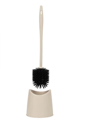 Porsima SB-776 Silikon Wc Tuvalet Banyo Fırçası Klozet Fırçası Krem