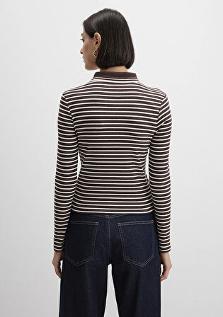 Kahverengi Polo Tişört 1613836-91456