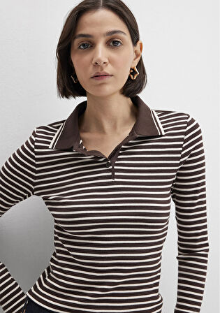 Kahverengi Polo Tişört 1613836-91456