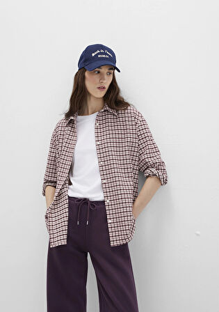 Bordo Ekose Gömlek 1211419-91458