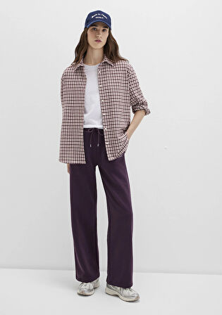 Bordo Ekose Gömlek 1211419-91458