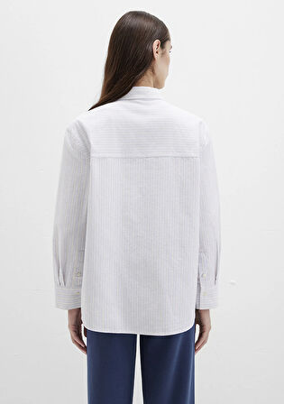 Mavi Çizgili Gömlek 1211420-91460