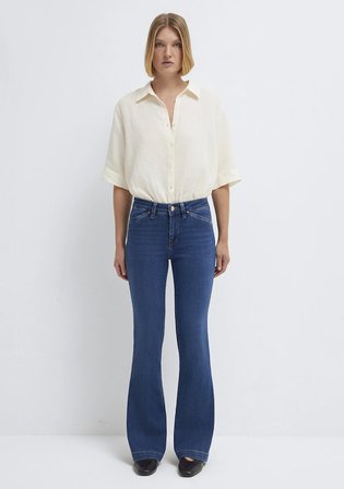 Sydney Gold Premium Vintage Koyu Mavi Jean Pantolon 10811A1337