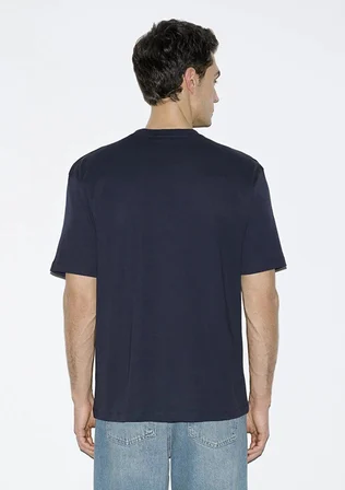 Mavi Kısa Kol Tişört Erkek T-Shirt M0613168-83699