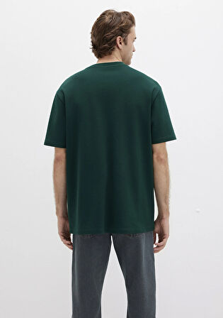 Mavi Logo Baskılı Yeşil Tişört 0613250-71929