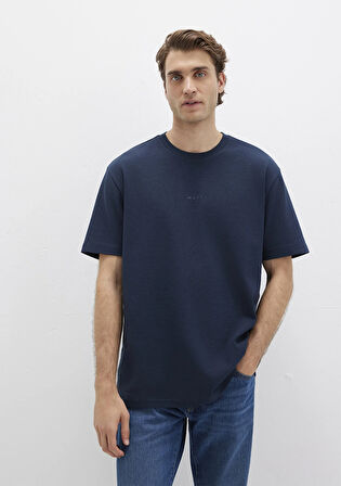 Mavi Logo Baskılı Lacivert Tişört 0613250-70490