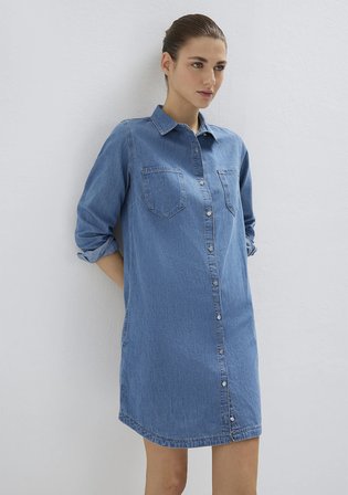 Liz Mavi Jean Elbise 130656-A1578