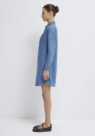 Liz Mavi Jean Elbise 130656-A1578