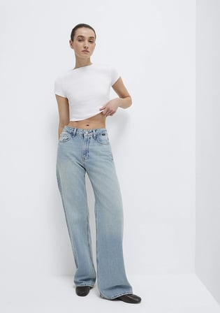Malibu Iconic Puslu Açık Mavi Jean Pantolon 1010152-A1569