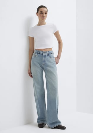 Malibu Iconic Puslu Açık Mavi Jean Pantolon 1010152-A1569