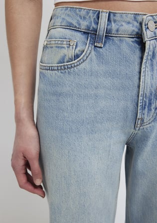 Malibu Iconic Puslu Açık Mavi Jean Pantolon 1010152-A1569