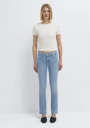 Mona Gold Premium Vintage Açık Mavi Jean Pantolon 10497A1551