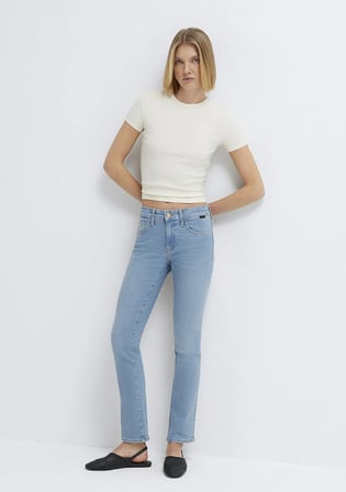 Mona Gold Premium Vintage Açık Mavi Jean Pantolon 10497A1551