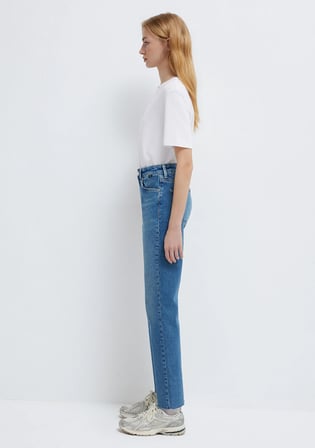 New York Classic Denim Gölgeli Indigo Mavisi Jean Pantolon 101441-A3037