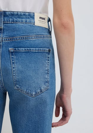 New York Classic Denim Gölgeli Indigo Mavisi Jean Pantolon 101441-A3037