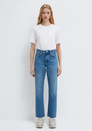 New York Classic Denim Gölgeli Indigo Mavisi Jean Pantolon 101441-A3037