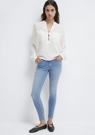 Tess Açık Mavi Gold Premium Jean Pantolon 100328-A1550